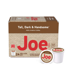 Joe Knows Coffee® Tall, Dark & Handsome® Single Serve 24ct Carton