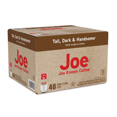 Joe Knows Coffee® Tall, Dark & Handsome® Single Serve Cups 48ct Carton