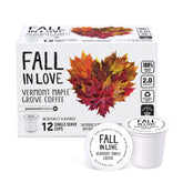 Fall in Love Vermont Maple Grove Flavored 12ct Single Serve Coffee