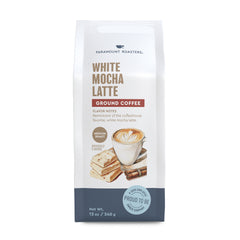 White Mocha Latte 12oz Flavored Ground Coffee