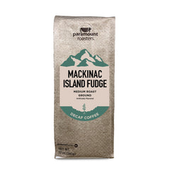 Mackinac Island Fudge Decaf 12oz Flavored Ground Coffee