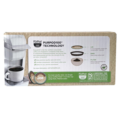 Joe Knows Coffee® Tall, Dark & Handsome® 50ct Single Serve Compostable Pods