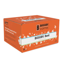 Biggby Best 80ct Single Serve 100% Farm Direct Coffee