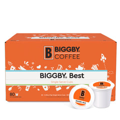 Biggby Best 80ct Single Serve 100% Farm Direct Coffee