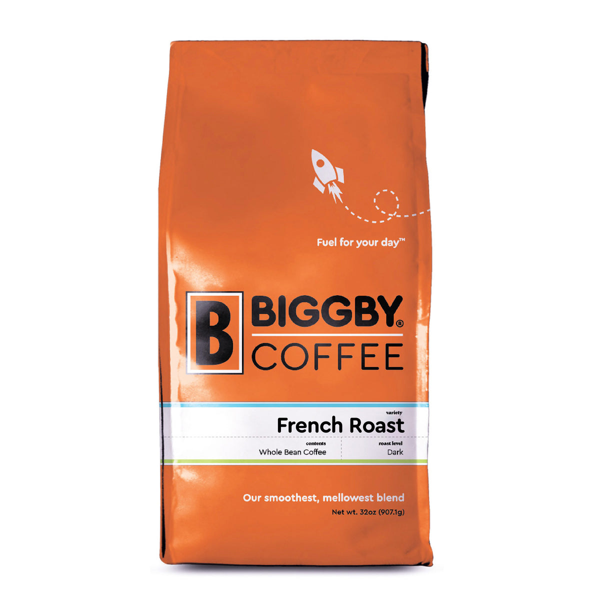 Biggby French Roast 32oz Whole Bean 100% Farm Direct Coffee