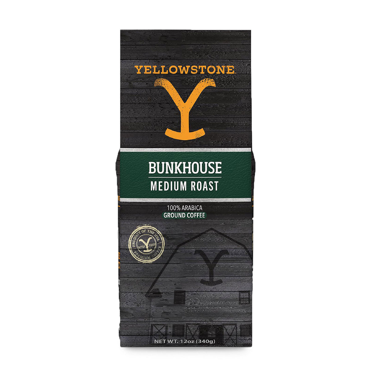 Yellowstone 12oz Bunkhouse Medium Roast Ground Coffee