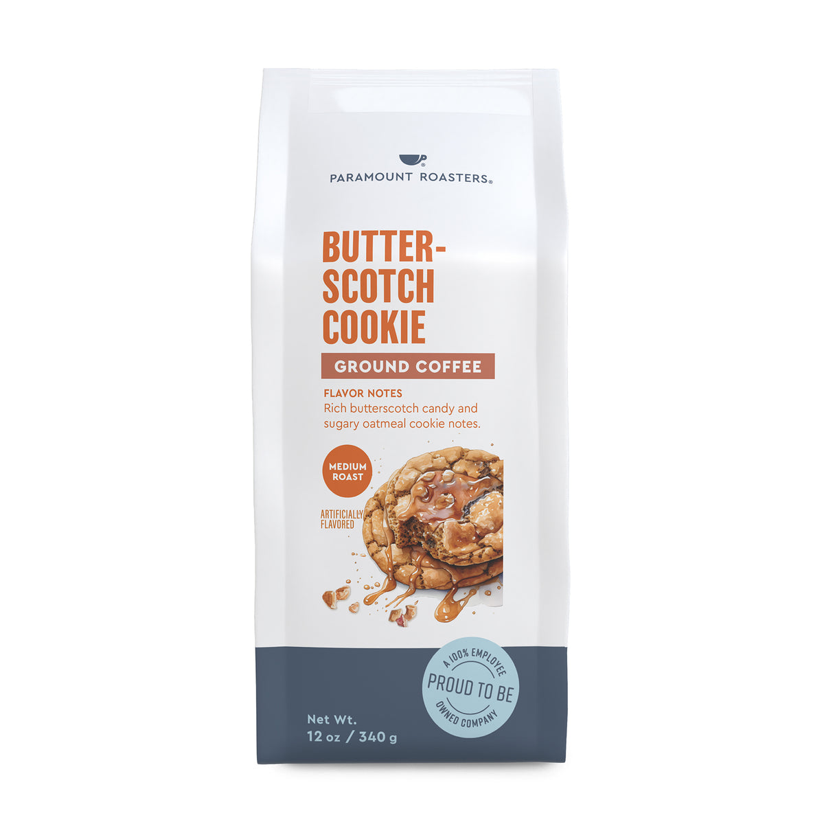 Butterscotch Cookie 12oz Flavored Ground Coffee