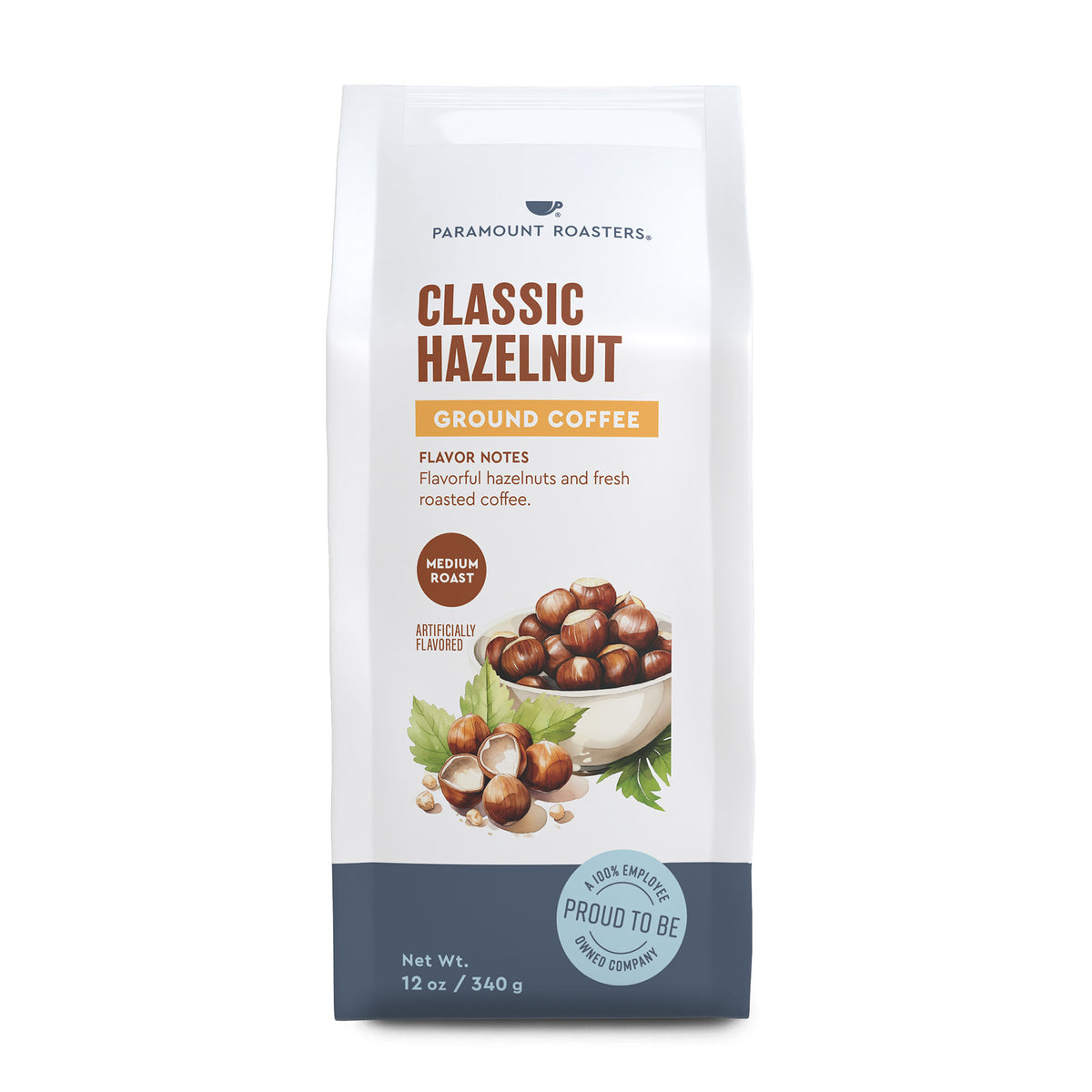 Hazelnut 12oz Flavored Ground Coffee