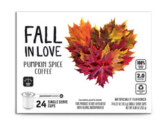 Fall in Love Pumpkin Spice Flavored 24 ct Single Serve Coffee