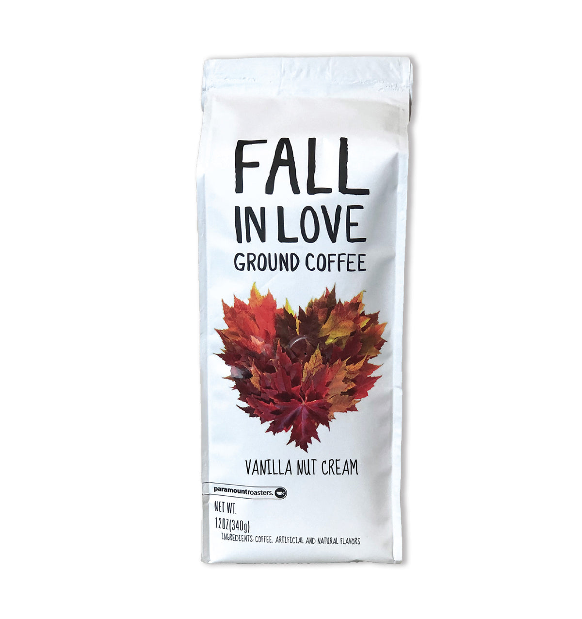 Fall in Love Vanilla Nut Cream 12oz Flavored Ground Coffee