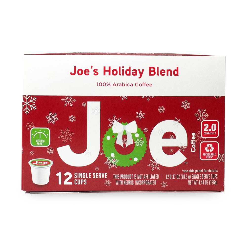 Joe Knows Coffee® Joe Holiday ® 12ct Single Serve Coffee