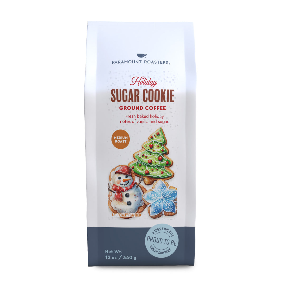 Holiday Sugar Cookie Flavored 12oz Ground Coffee