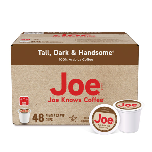 Joe Knows Coffee® Tall, Dark & Handsome® Single Serve Cups 48ct Carton