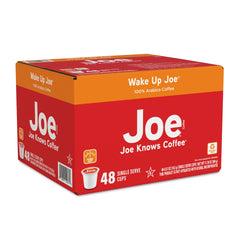 Joe Knows Coffee® Wake Up Joe® Single Serve 48ct Carton