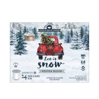 Let It Snow Winter Blend 24ct Single Serve Coffee