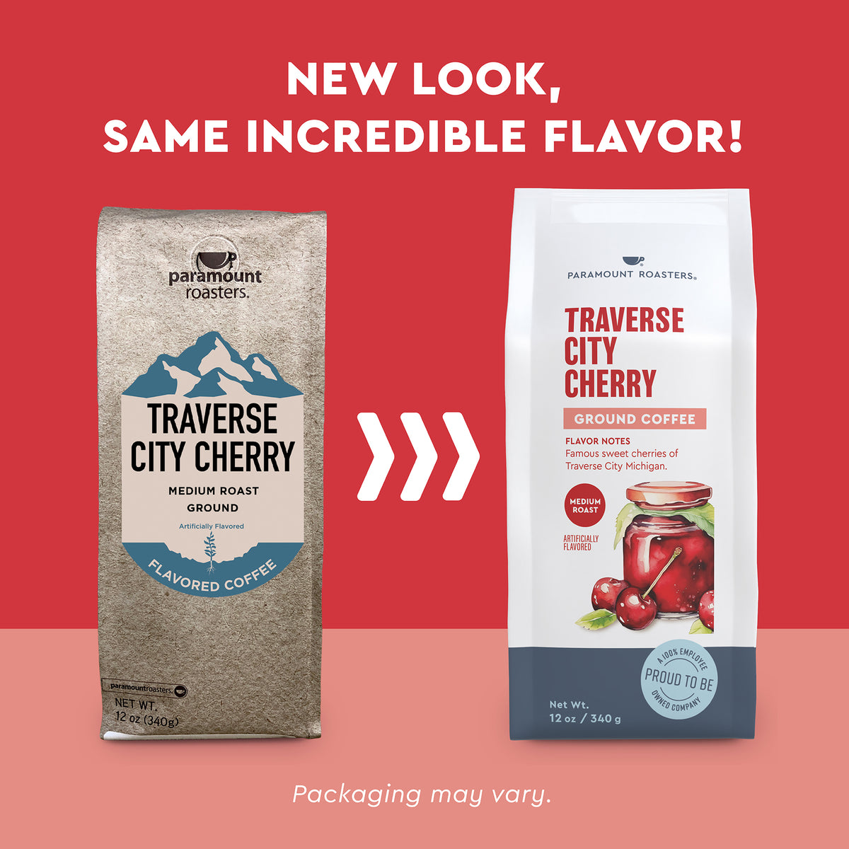 Traverse City Cherry 12oz Flavored Ground Coffee