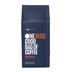 One Bigg Good Bag of Coffee 12oz 100% Farm Direct Arabica Whole Bean Coffee