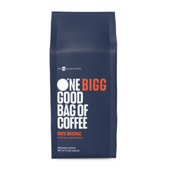 One Bigg Good Bag of Coffee 12oz 100% Farm Direct Arabica Ground Coffee