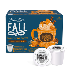 Feels Like Fall Caramel Pumpkin Swirl 12ct  Single Serve Coffee