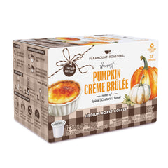 Harvest Pumpkin Creme Brulee Flavored 12 ct Single Serve Cups