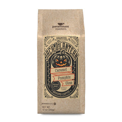 Halloween Jack-O-Lantern Caramel Pumpkin 12 oz Flavored Ground Coffee