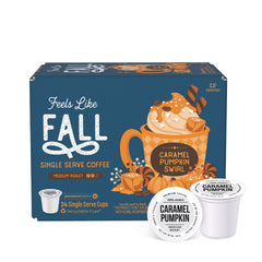 Feels Like Fall Caramel Pumpkin Swirl 24ct  Single Serve Coffee