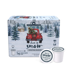 Let It Snow Winter Blend 24ct Single Serve Coffee