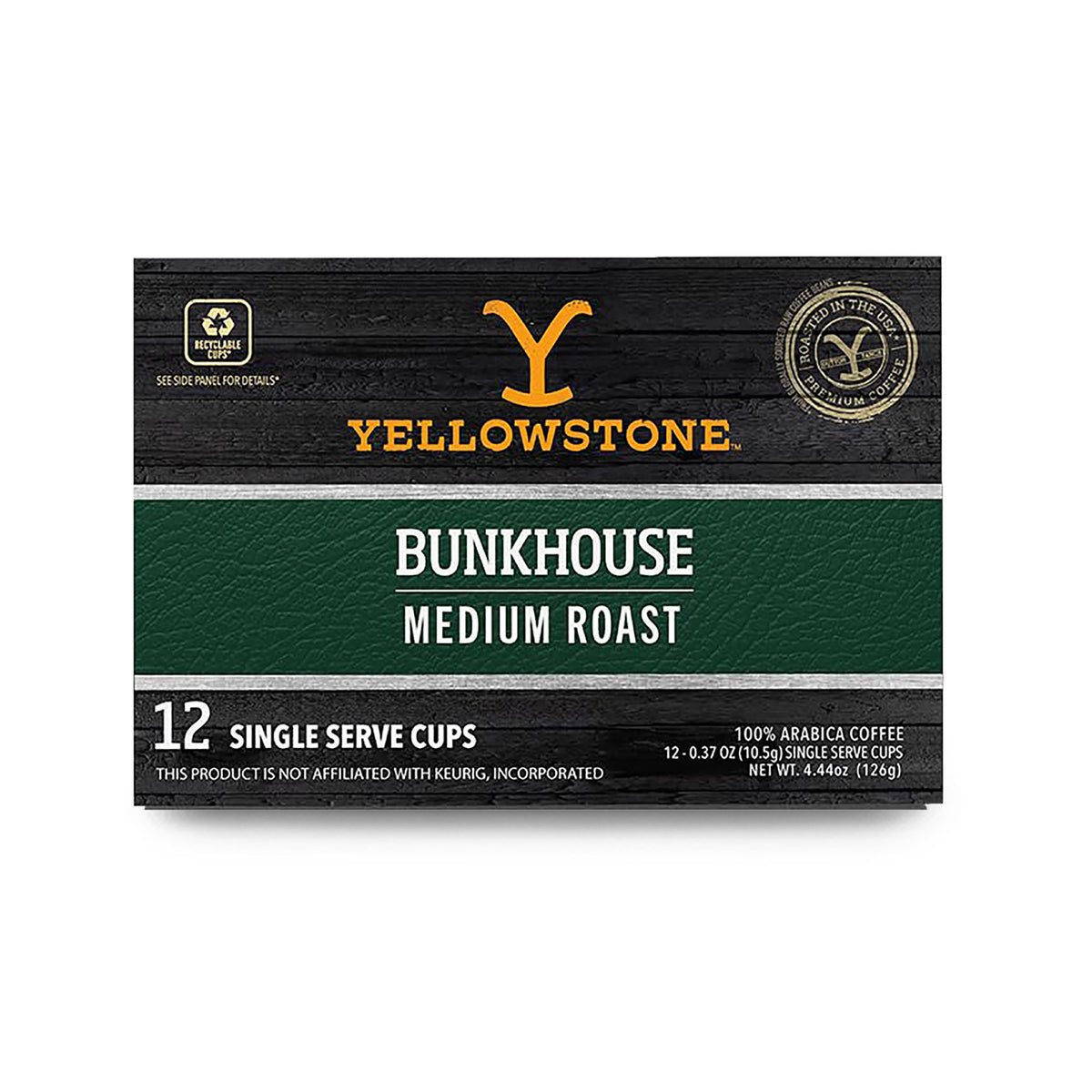 Yellowstone Bunkhouse 12ct Single Serve Cups