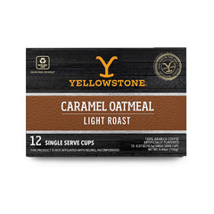 Yellowstone Caramel Oatmeal 12ct Single Serve Cups