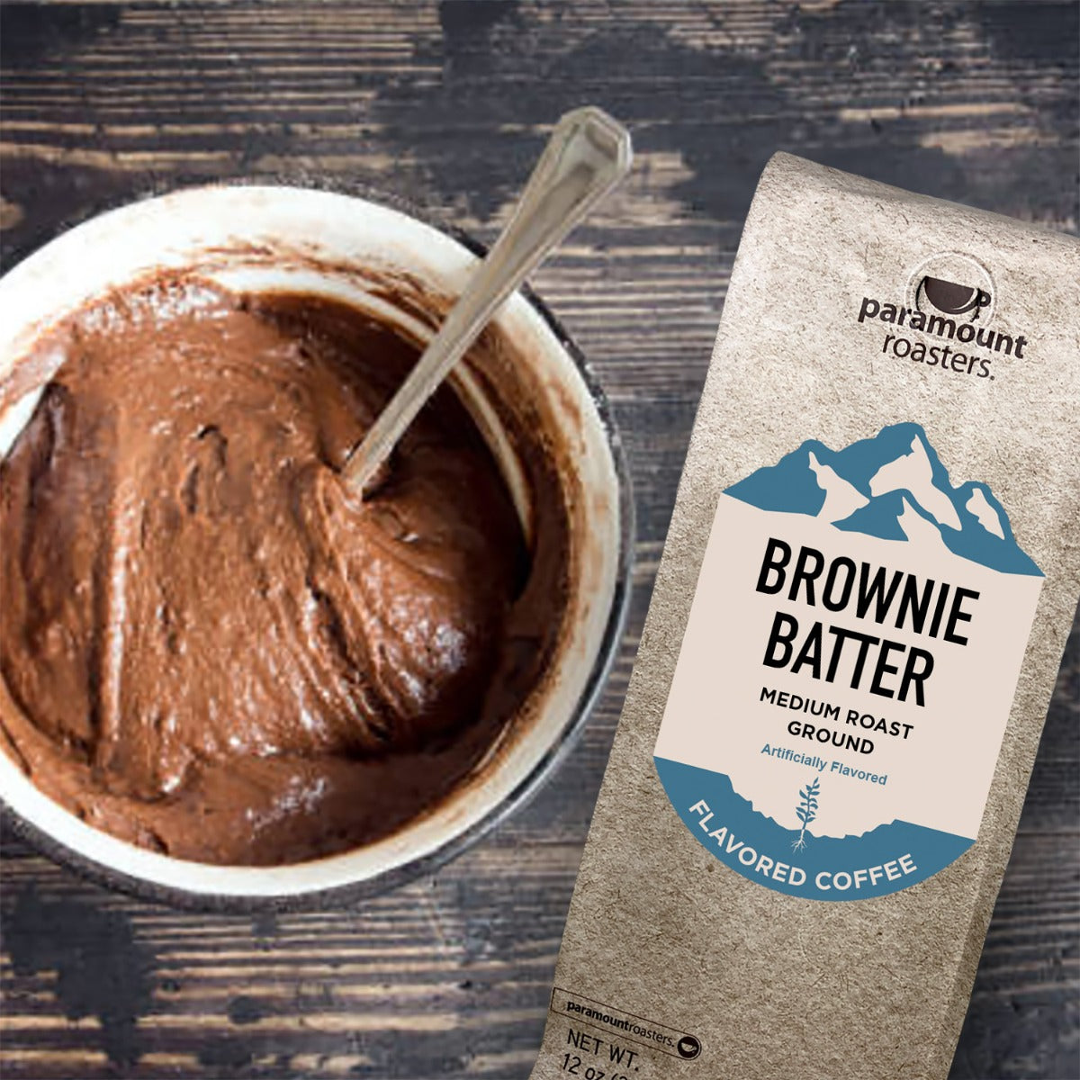 Brownie Batter 12oz Flavored Ground Coffee