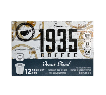 1935 Donut Blend 12ct Single Serve Cups