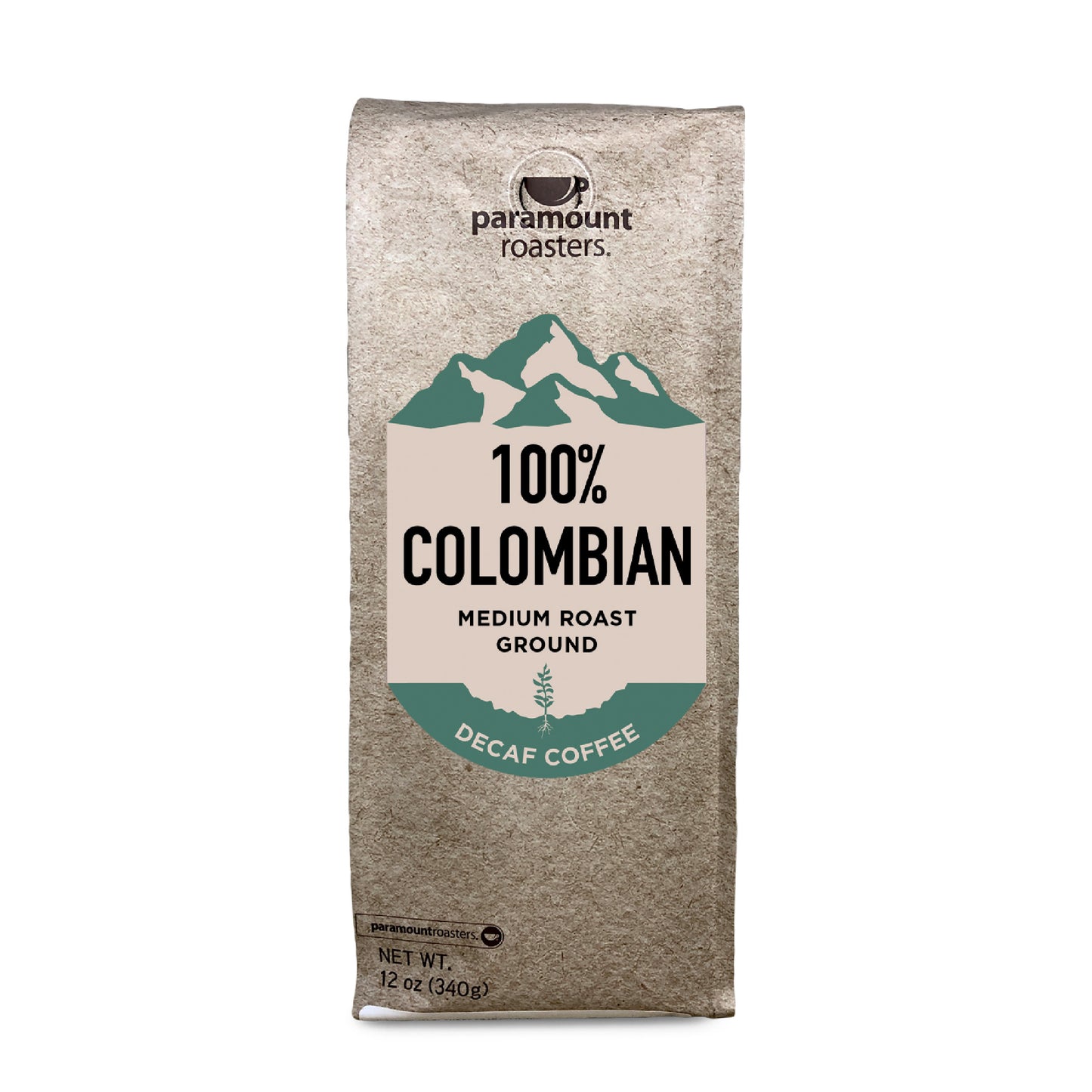 100% Colombian Decaf 12oz Ground Coffee