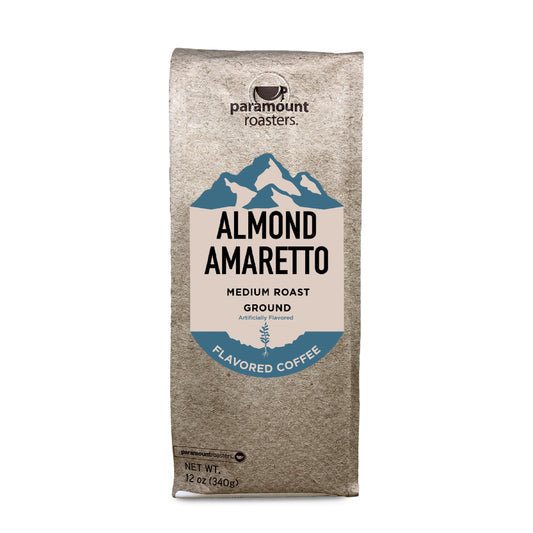 Almond Amaretto 12oz Flavored Ground Coffee