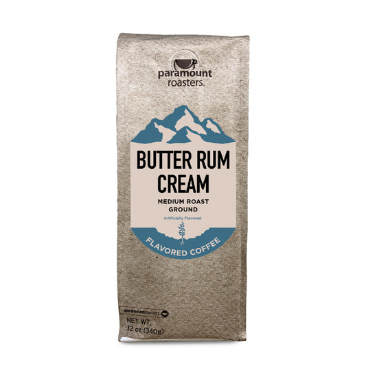 Butter Rum Cream 12oz Flavored Ground Coffee