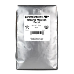 Organic Mexican Decaf SWP 5lb Whole Bean Coffee