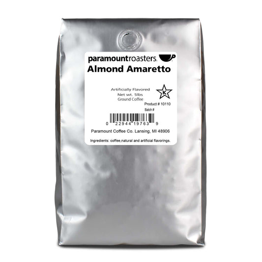 Almond Amaretto 5lb Flavored Ground Coffee