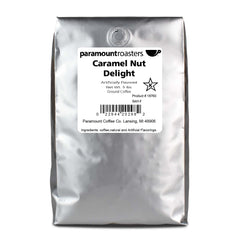 Caramel Nut Delight 5lb Flavored Ground Coffee