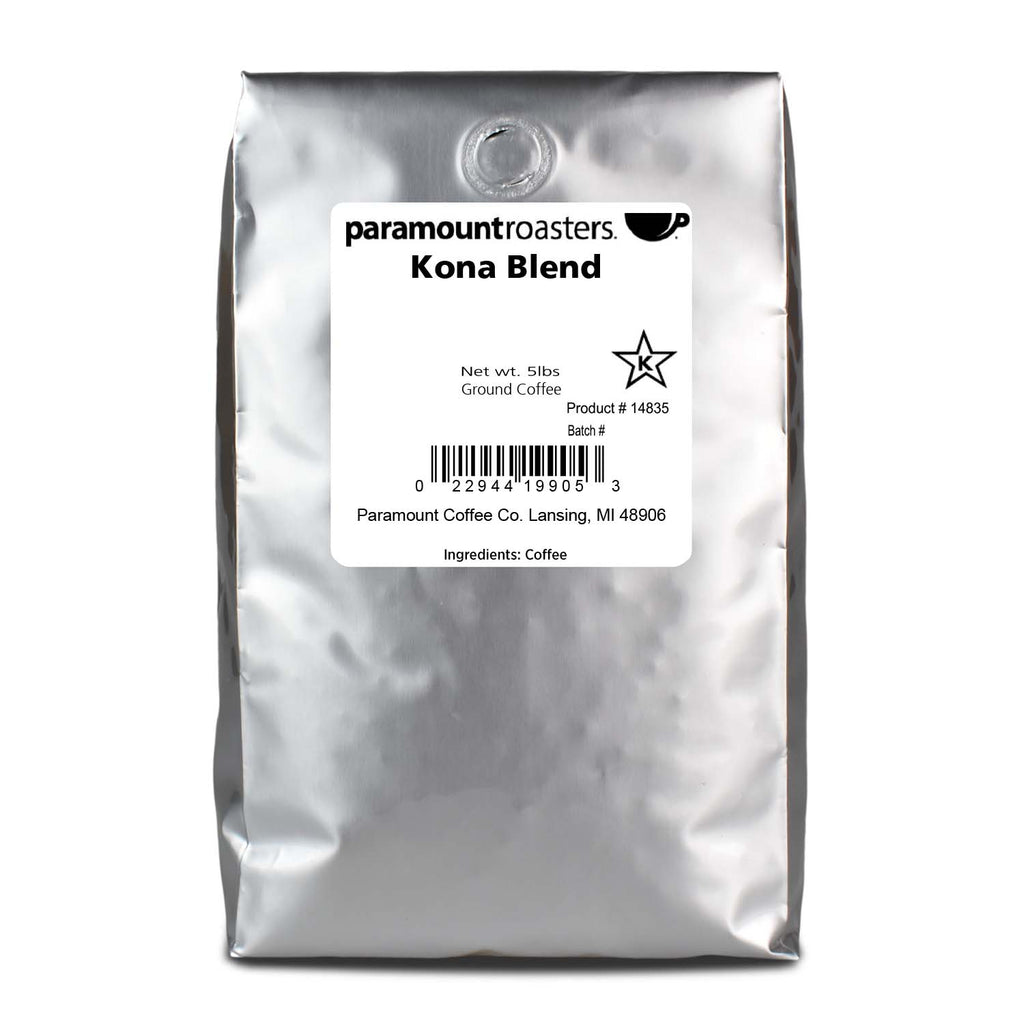 Kona Blend 5lb Ground Coffee – Paramount Coffee