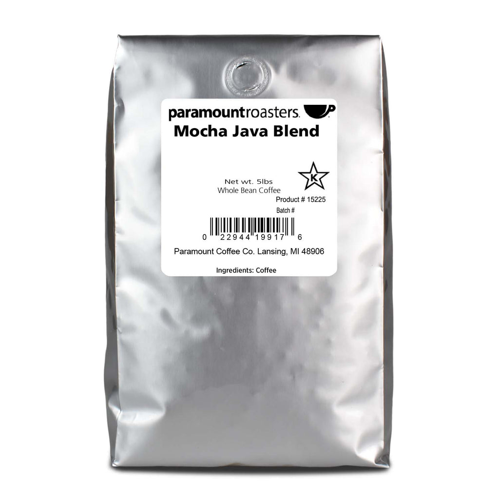 Mocha Java Blend 5lb Whole Bean Coffee – Paramount Coffee