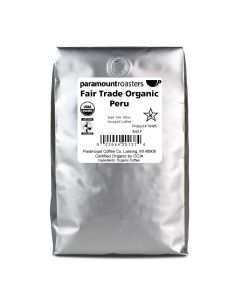 Fair Trade Organic Peru 5lb Ground Coffee
